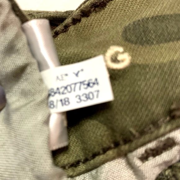 American Eagles Super Stretch Women’s Jeggins Size 14 Short camouflage green Y2K - Picture 12 of 12
